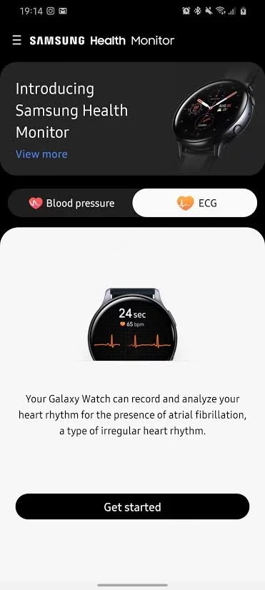 ECG & BP on Galaxy Watch 6