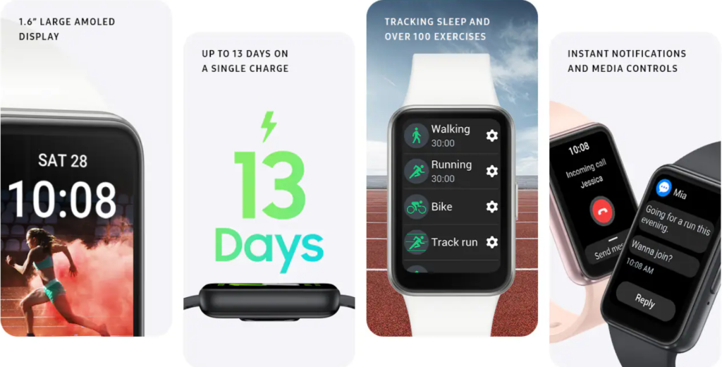 Galaxy Fit 3 Features