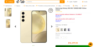 Galaxy S24 put on Sale in Mexico by Doto