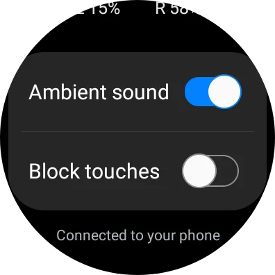 Connect Earbuds to Galaxy Watch