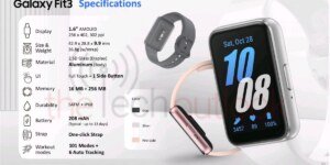 Galaxy Fit 3 Marketing Images & Details Leaked