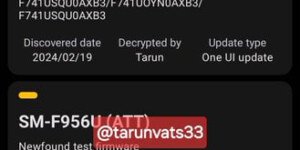 One UI 6.1.1 Firmware for Galaxy Z Flip 6 & Fold 6 Spotted