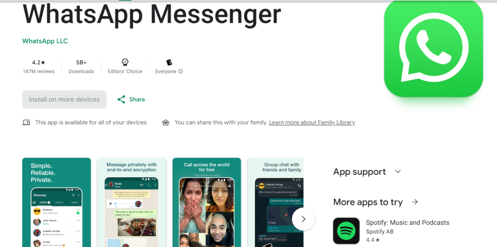 WhatsApp on OnePlus Watch 2